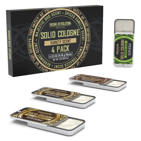 Solid Cologne 4pk .